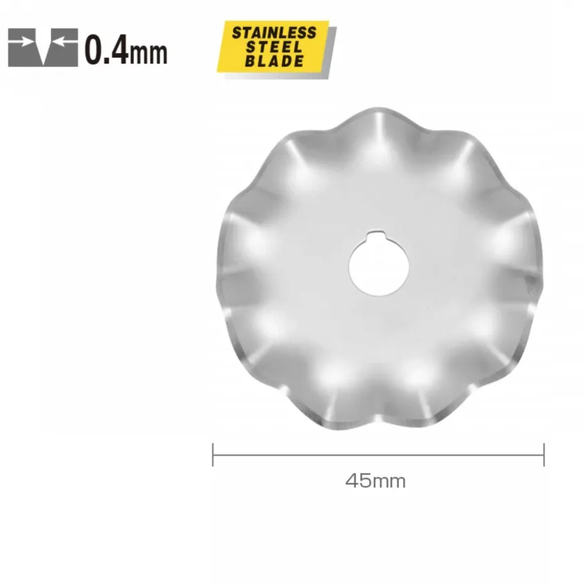تیغ استیل گرد 45mm دال بر درشت الفا _ مدل WAB-45-1 - تصویر 2